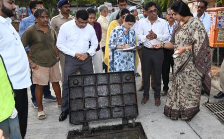 कामातील गुणवत्ता अबाधित ठेवत नालेसफाईचा वेग वाढवा; महापौर रितू तावडे यांचे प्रशासनाला निर्देश