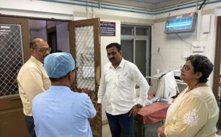 भाभा रुग्णालयात रुग्णेच्या मृत्यूनंतर नातेवाईकांचा गोंधळ; डॉक्टरांवर हल्ला, पोलिसांत तक्रार