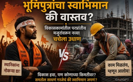 भूमिपुत्रांचा स्वाभिमान की वास्तव? विकासकामांतील परप्रांतीय मजुरांवरून नव्या चर्चेला उधाण