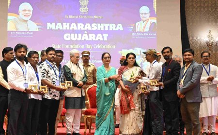 राज्यपाल जिष्णु देव वर्मा यांच्या हस्ते लिडकॉमच्या कारागिरांचा सन्मान; कोल्हापुरी चप्पल कलेला जागतिक ओळख