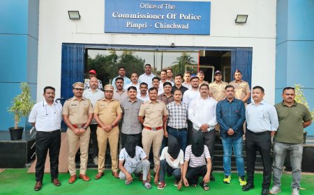 खंडणीसाठी फर्निचर व्यावसायिकावर गोळीबार प्रकरण; गुन्हे शाखेची मोठी कारवाई, तीन आरोपी ताब्यात