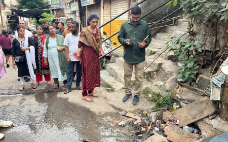 पावसाळ्यापूर्वी नागरिकांच्या समस्या सोडविण्यासाठी नगरसेविका राजोल पाटील यांची धावपळ