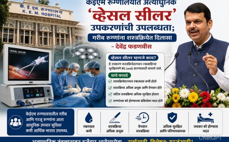 केईएम रुग्णालयात अत्याधुनिक ‘व्हेसल सीलर’ उपकरणांची उपलब्धता; गरीब रुग्णांना शस्त्रक्रियेत दिलासा