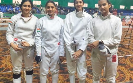 21व्या राष्ट्रीय कॅडेट तलवारबाजी स्पर्धेत महाराष्ट्राला कांस्यपदक; एपी सांघिक प्रकारात उल्लेखनीय कामगिरी