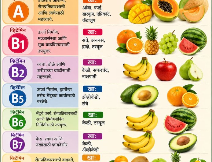 फळांमधून मिळवा आवश्यक जीवनसत्त्वे; निरोगी आरोग्यासाठी तज्ज्ञांचा सल्ला