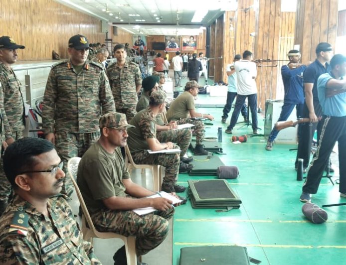 कोल्हापुरात इंटर एनसीसी ग्रुप स्पोर्ट्स शूटिंग स्पर्धेला उत्साहात प्रारंभ; राज्यभरातील कॅडेट्सचा सहभाग