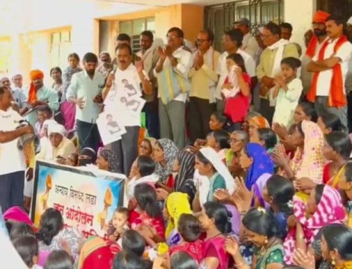 महागावात जनशक्तीचा एल्गार : हाहाकार मोर्च्यापुढे झुकले प्रशासन, १२ कोटी ५६ लाखांचा निधी वितरित