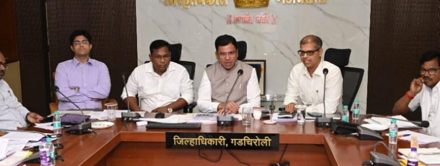 सामूहिक वनहक्क जमिनीचा उत्पादनक्षम वापर वाढवा; महिला बचत गटांना संधी द्या : सहपालकमंत्री ॲड. आशिष जयस्वाल