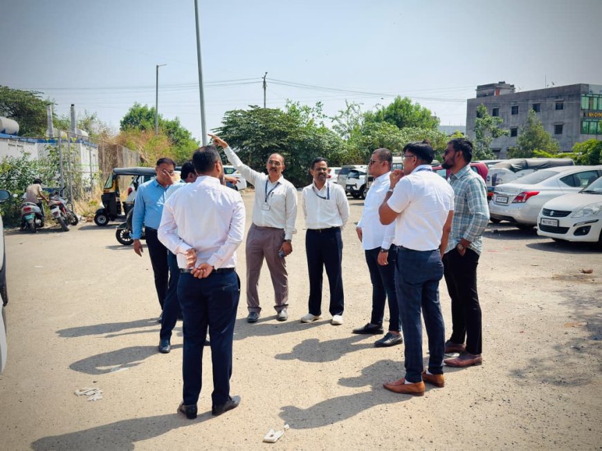 थेरगावमध्ये भव्य कॅन्सर हॉस्पिटल उभारणीला वेग; सभापती अभिषेक बारणे यांचा प्रत्यक्ष पाहणी दौरा