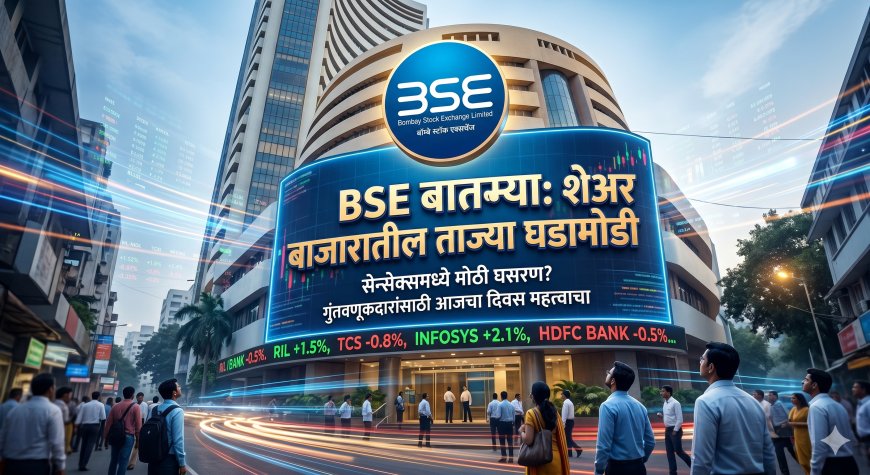 शेअर बाजारात भूकंप! सेन्सेक्स ५८३ अंकांनी कोसळला, निफ्टीही २४००० च्या खाली; गुंतवणुकीपूर्वी ही बातमी नक्की वाचा