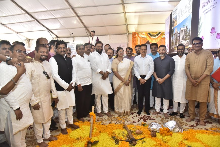 क्रेडाई नाशिक मेट्रोच्या स्किल अँड एक्सलन्स सेंटरचे भूमिपूजन; कौतुकास्पद उपक्रम – गिरीश महाजन