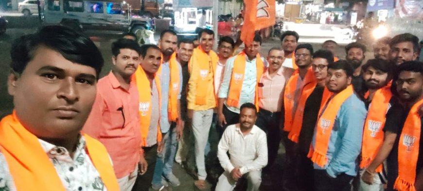 फुलसावंगी येथे भाजपाचा दणदणीत विजयोत्सव; मोदी नेतृत्वावर जनतेचा विश्वास