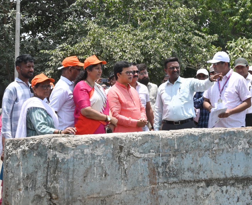 पावसाळ्यापूर्वी नदी-नाले स्वच्छतेची कामे वेळेत पूर्ण करा; पूरप्रवण भागांसाठी पूर्वनियोजनाचे उपमहापौर संजय घाडी यांचे निर्देश