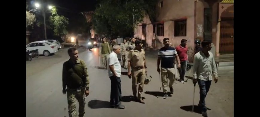 खामगावात किरकोळ वादानंतर दगडफेक; निर्मल टर्निंग परिसरात तणावपूर्ण वातावरण