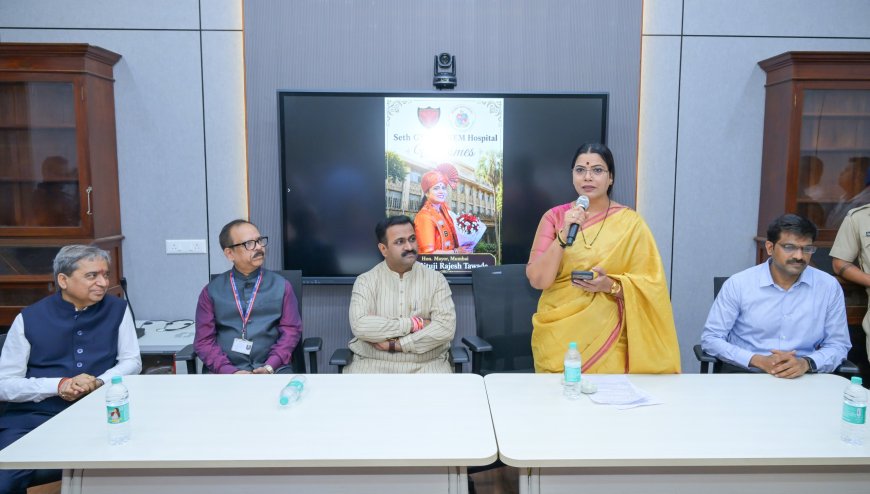 मुंबईकरांच्या आरोग्यासाठी अत्याधुनिक वैद्यकीय सुविधांचे लोकार्पण; महापौर रितू तावडे यांची माहिती