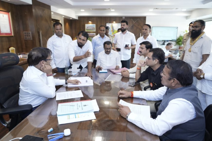 पनवेलसाठी सिडकोने अतिरिक्त पाणी उपलब्ध करून द्यावे – खासदार श्रीरंग बारणे