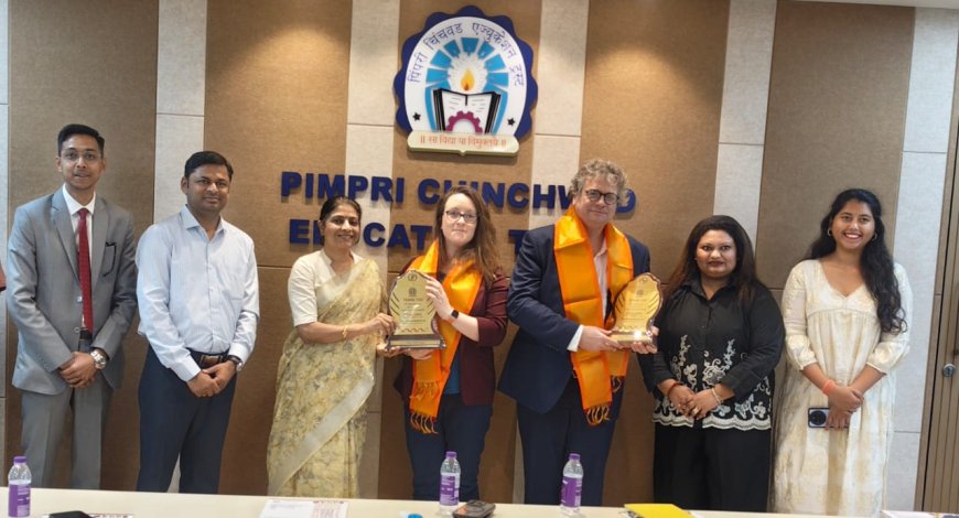 यूकेच्या ॲबरिस्टविथ विद्यापीठ आणि पीसीईटीमध्ये शैक्षणिक सहकार्याला नवी दिशा