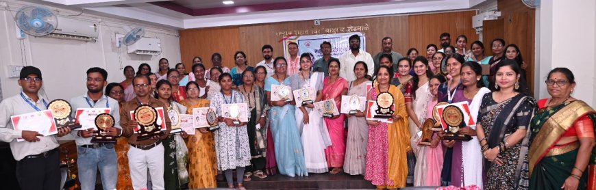 गडचिरोलीत ‘फ्लोरेंस नाईटिंगेल’ जिल्हास्तरीय पुरस्कार सोहळा उत्साहात संपन्न