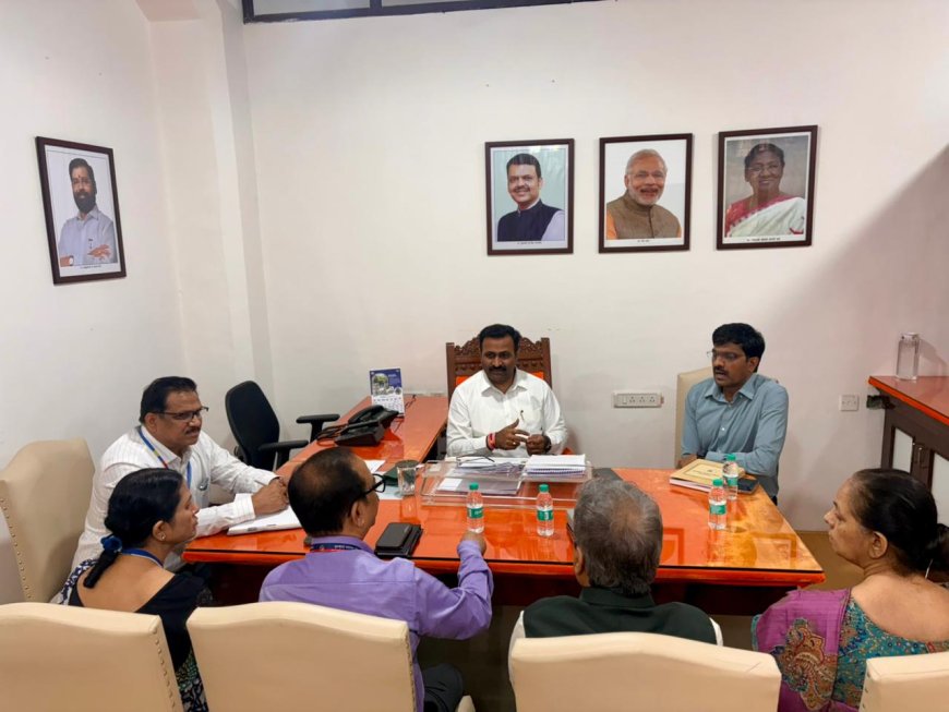 मुंबईकरांच्या आरोग्यसेवांना गती; हरिष भांदिर्गे यांच्या उपस्थितीत प्रमुख रुग्णालयांच्या अधिष्ठातांची बैठक