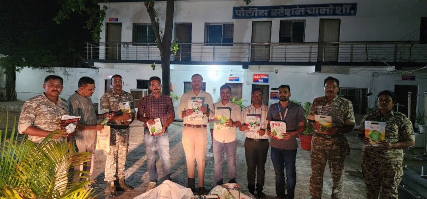 रामसागर येथे संशयित एचटीबीटी कापूस बियाण्यांवर धाड; ३५ हजारांचा मुद्देमाल जप्त