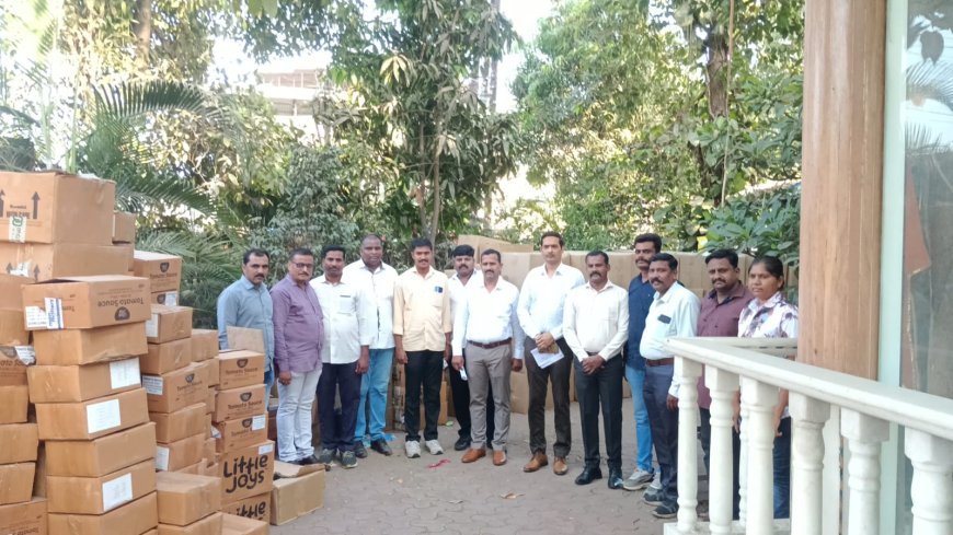 ठाणे गुन्हे शाखेची मोठी कारवाई : एक्सपायरी डेट बदलून व्हिटॅमिन खाद्यपदार्थांची विक्री करणाऱ्या टोळीचा पर्दाफाश