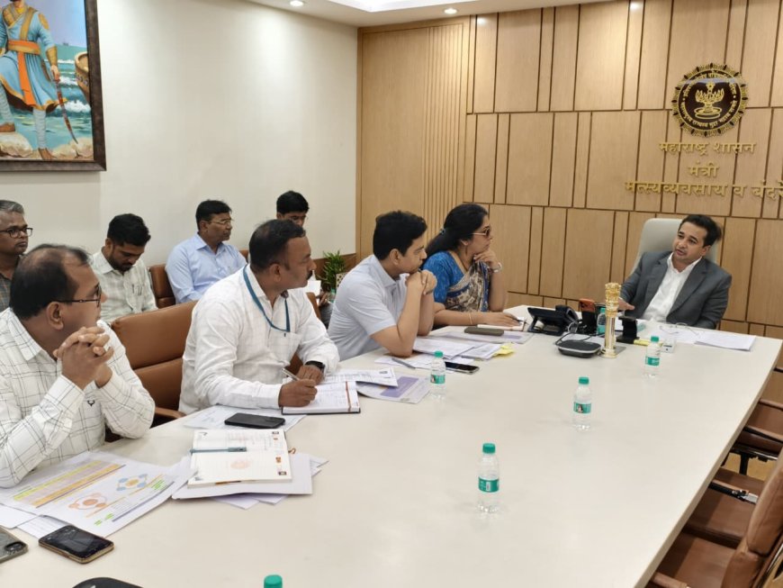 आदिवासी भागातील मत्स्यव्यवसायाला नवी चालना; ‘धरती आबा’ अभियानाचा मंत्री नितेश राणे यांनी घेतला आढावा
