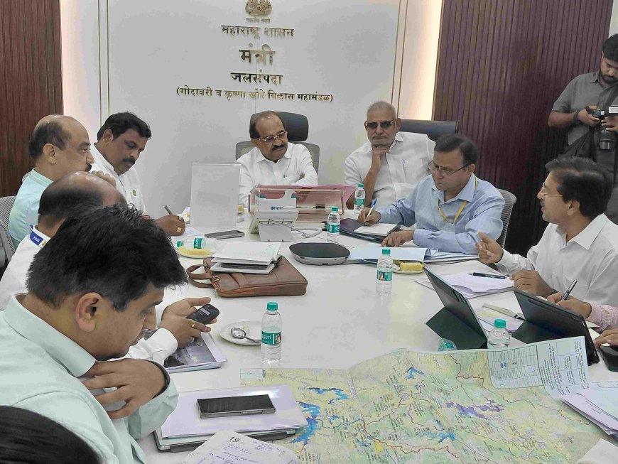 नदीजोड प्रकल्पांची कामे गतीने पूर्ण करा; मंत्री राधाकृष्ण विखे पाटील यांचे निर्देश