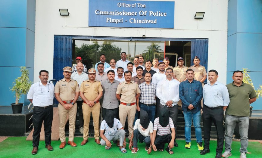 खंडणीसाठी फर्निचर व्यावसायिकावर गोळीबार प्रकरण; गुन्हे शाखेची मोठी कारवाई, तीन आरोपी ताब्यात
