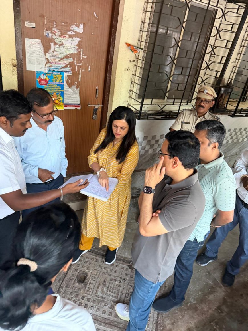 महानगरपालिकेच्या मनुष्यबळातूनच दुरुस्ती कामे करा; कंत्राटदारांवरील अवलंबित्व कमी करण्याचे आयुक्त अश्विनी भिडे यांचे निर्देश