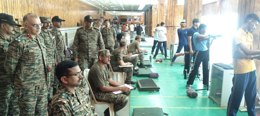 कोल्हापुरात इंटर एनसीसी ग्रुप स्पोर्ट्स शूटिंग स्पर्धेला उत्साहात प्रारंभ; राज्यभरातील कॅडेट्सचा सहभाग
