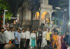 पंतप्रधान नरेंद्र मोदींच्या विक्रमी कार्यकाळानिमित्त नाशिकच्या काळाराम मंदिरात महाआरती
