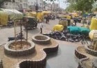 संत गाडगे महाराजांच्या पुतळ्यासमोर अतिक्रमणाचा विळखा; श्री मंदिर परिसरातील स्वच्छतेचा प्रश्न ऐरणीवर