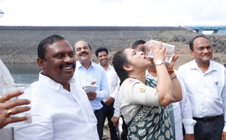 मोरबे धरणातील 17 टक्के पाणीसाठा जुलैअखेरपर्यंत पुरेसा; नागरिकांनी पाणी जपून वापरावे – महापौर सुजाता पाटील
