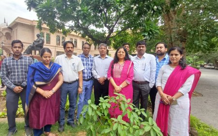 जागतिक पर्यावरण दिनानिमित्त महाराष्ट्र सदन येथे वृक्षारोपण; पर्यावरण संवर्धनाचा संदेश