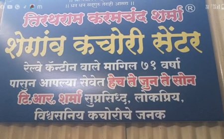 शेगाव कचोरी सेंटरवर छापा की नियमित तपासणी? अफवांमागचं खरं सत्य समोर