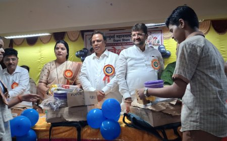 घाटकोपरमध्ये प्रवेशोत्सव उत्साहात; चिमुकल्या विद्यार्थ्यांचे जल्लोषात स्वागत, पराग शाह यांची उपस्थिती