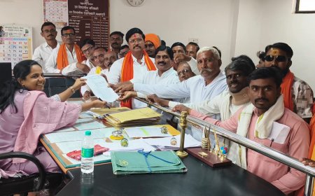 कळमनुरी तालुक्यातील १०९ ग्रामपंचायतींमध्ये ओबीसींचे २७ टक्के राजकीय आरक्षण कायम ठेवण्याची मागणी
