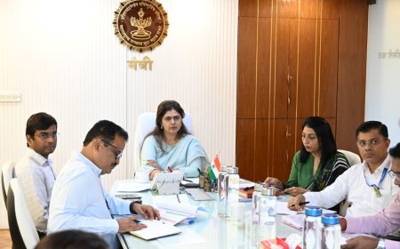 माझी वसुंधरा अभियानात लोकसहभाग वाढविण्यावर भर; हवामान कृती आराखड्यांचा नियमित आढावा घेणार – पंकजा मुंडे