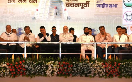 १५०० कोटी रुपयांच्या निधीतून श्री अंबाबाई मंदिर कॉरिडॉरचा विकास; भाविकांसाठी अभिमानाचा क्षण – अमित शहा