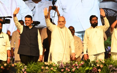 महाराष्ट्रातील सहकार क्षेत्राला 3,000 कोटींची मोठी चालना; अमित शहा यांची दोन महत्त्वाकांक्षी प्रकल्पांची घोषणा