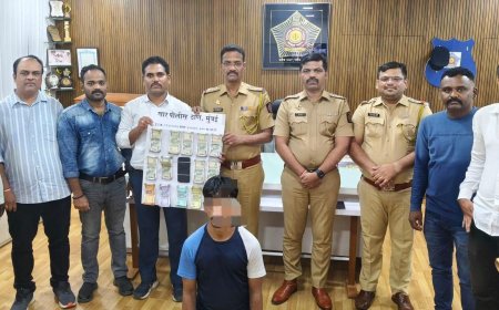 खारमधील रेडिओ हॉटेल चोरी प्रकरणाचा अवघ्या १० तासांत छडा; सराईत आरोपी अटकेत, ६.३८ लाखांचा मुद्देमाल जप्त