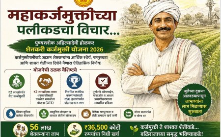 पुण्यश्लोक अहिल्यादेवी होळकर शेतकरी कर्जमुक्ती योजना २०२६' : महाकर्जमुक्तीच्या पलीकडे शेतकरी सक्षमीकरणाचा नवा अध्याय