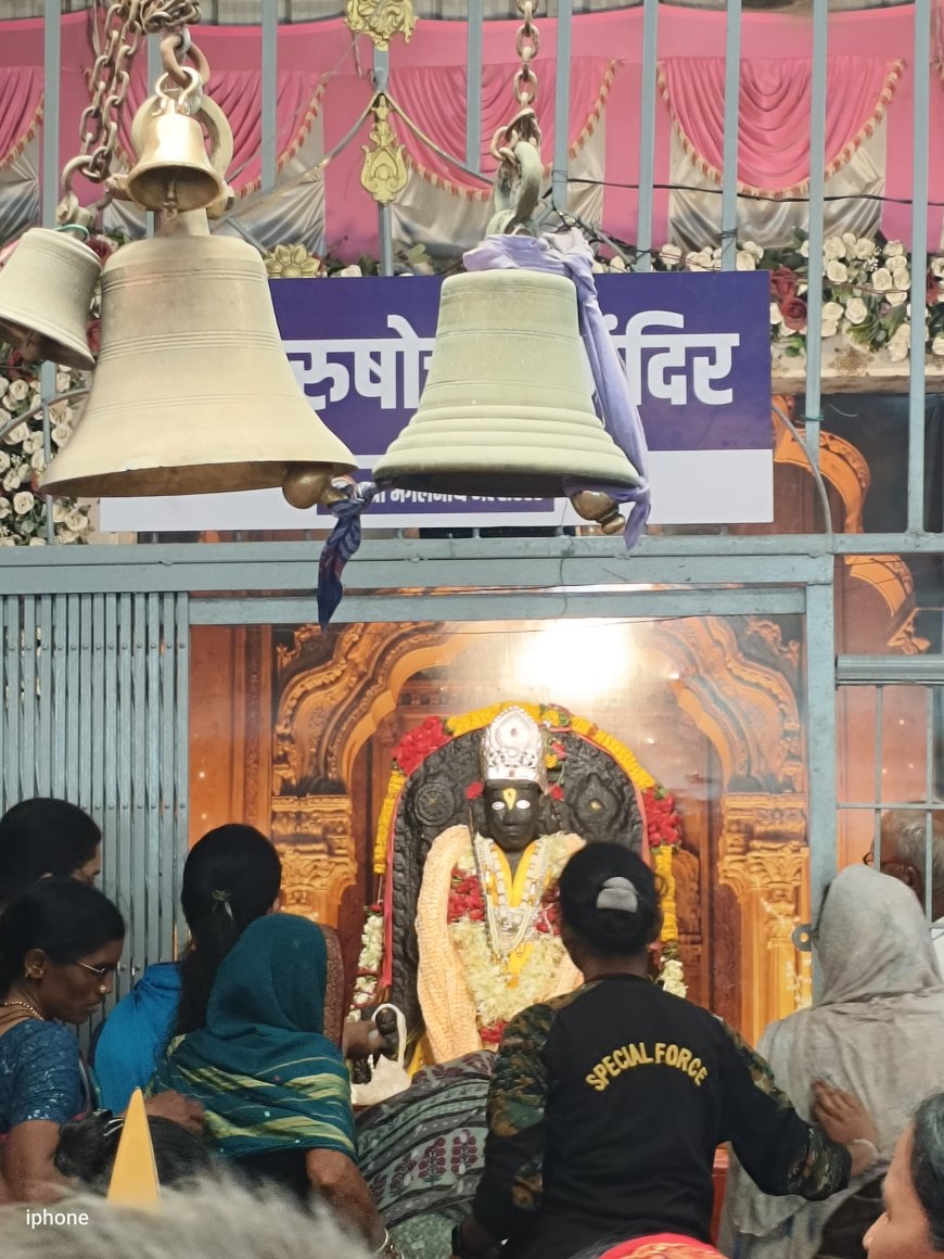 भारतातील एकमेव पुरुषोत्तमपुरी मंदिरात अधिक मासानिमित्त भक्तांची मोठी गर्दी; गोदावरी तीरावर भक्तिमय वातावरण