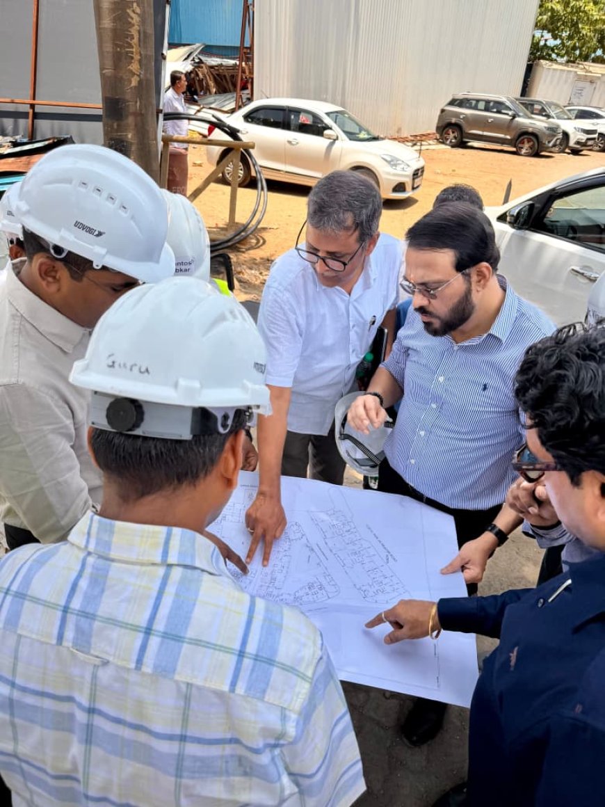 वांद्रे पूर्वेतील पुनर्विकास प्रकल्पांना गती; म्हाडाचे उपाध्यक्ष संजीव जयस्वाल यांची प्रत्यक्ष पाहणी