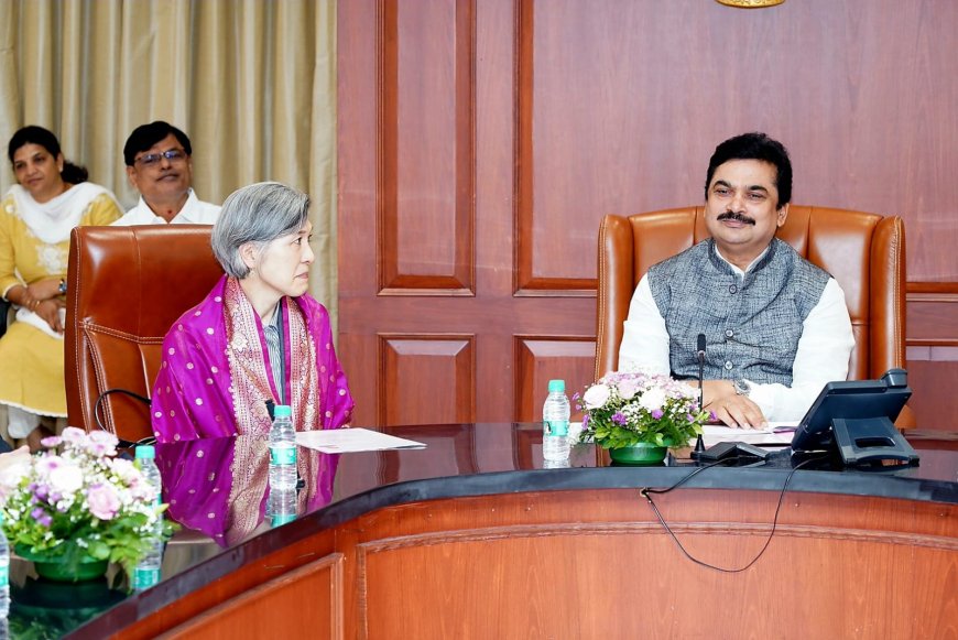 जपान-भारत सहकार्य अधिक दृढ करण्यावर भर; सभापती प्रा. राम शिंदे यांची जपानी वाणिज्यदूत साटो हितोमी यांच्यासोबत चर्चा