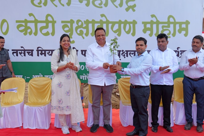 आरे परिसरात 80 एकर जागेत 5 लाख वृक्षारोपण; भविष्यातील पिढ्यांसाठी समृद्ध जंगल निर्माण करणार – मंत्री ॲड. आशिष शेलार