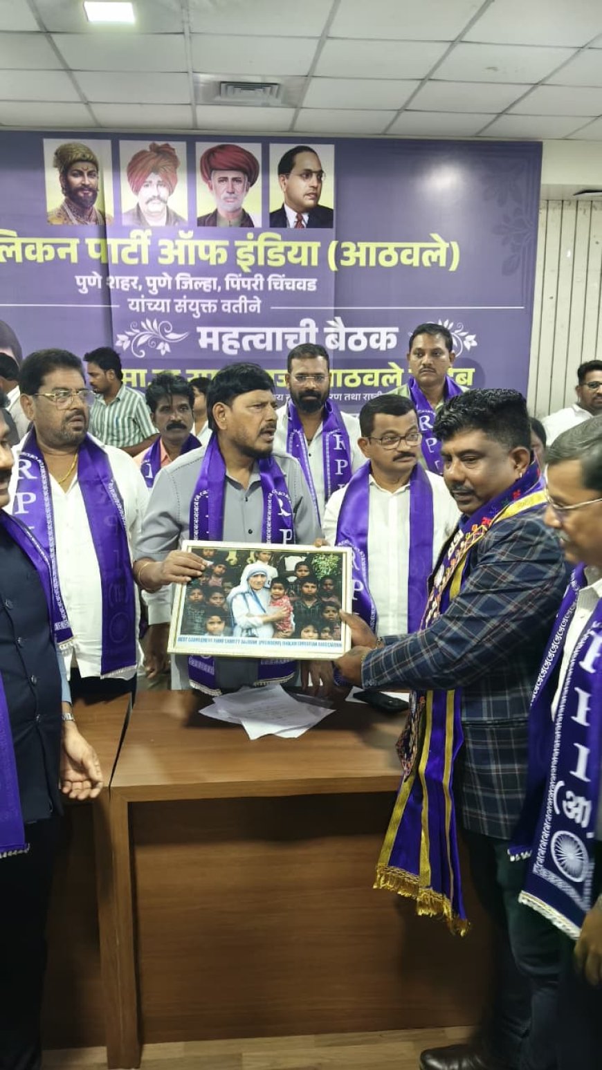 ख्रिस्तोपर राजमनी यांची आरपीआय (आठवले) ख्रिश्चन आघाडीच्या पुणे शहराध्यक्षपदी नियुक्ती