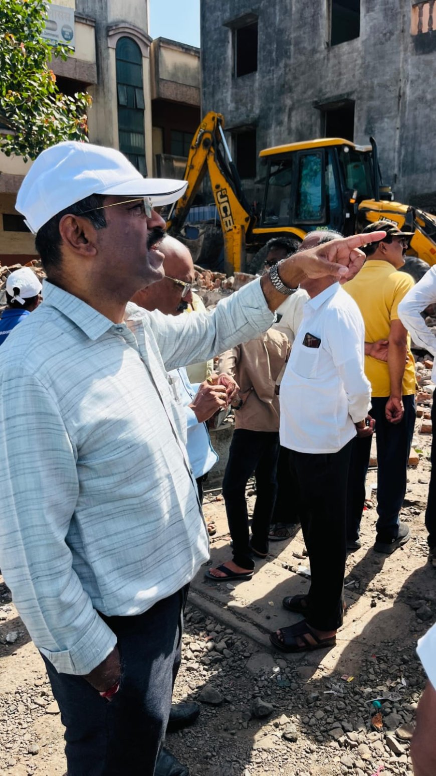 कात्रज-कोंढवा रस्ता रुंदीकरणासाठी महापालिकेची मोठी कारवाई; ९ आरसीसी इमारतींसह अतिक्रमणांचे निष्कासन