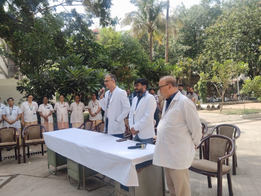महाराष्ट्र आरोग्य विज्ञान विद्यापीठाचा २८ वा वर्धापन दिन वायसीएम रुग्णालयात उत्साहात साजरा; आरोग्यसेवा व संशोधन अधिक बळकट करण्याचा संकल्प