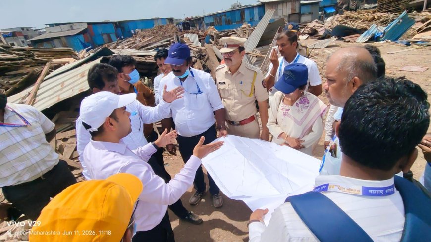 मुंबई उपनगरात अतिक्रमणाविरोधात मोठी कारवाई; मानखुर्दमध्ये 14 एकर शासकीय जमीन अतिक्रमणमुक्त